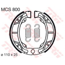 Колодки тормозные барабанные TRW LUCAS MCS800 110х25мм