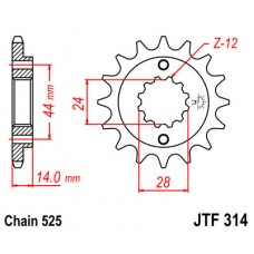 Звезда ведущая JTF314 JT Sprockets"