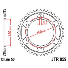 Звезда ведомая JTR859 JT Sprockets"